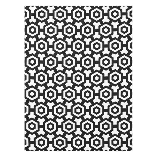 Hexagon Rings Table Cloth Tafelkleed (Voorkant)