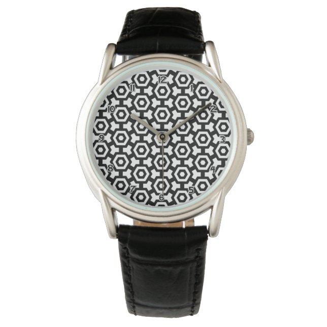 Hexagon Rings Watch Horloge (Voorkant)