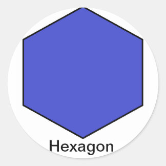 Hexagon Sticker