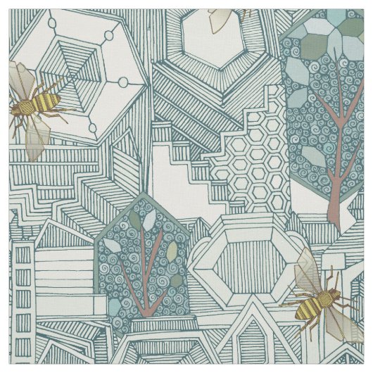 hexagon stof (Swatch)