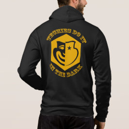 Hexagon Techie Zip-up Hoodie, Optie 1 Hoodie