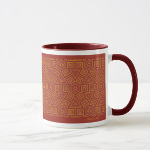 Hexagon Terracotta Tile Look Mok