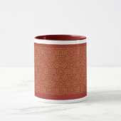 Hexagon Terracotta Tile Mok (Midden)