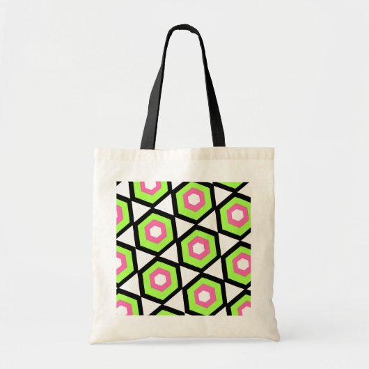Hexagon Tote Bag (Voorkant)