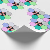 HEXAGON-VORMEN CADEAUPAPIER (Hoek)