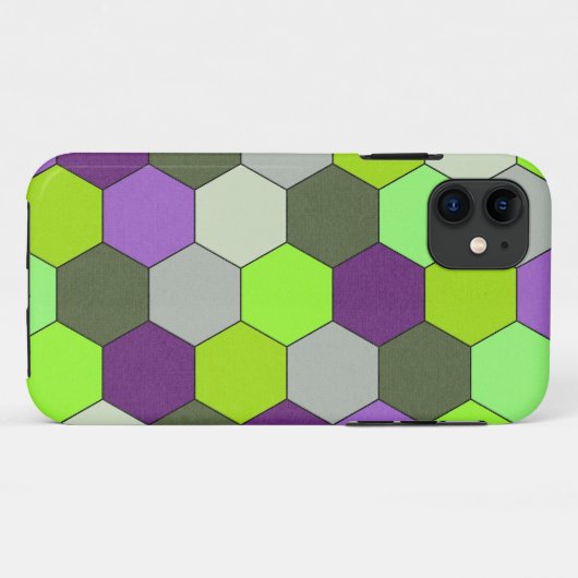 Hexagon vormen Case-Mate iPhone case (Achterkant (horizontaal))