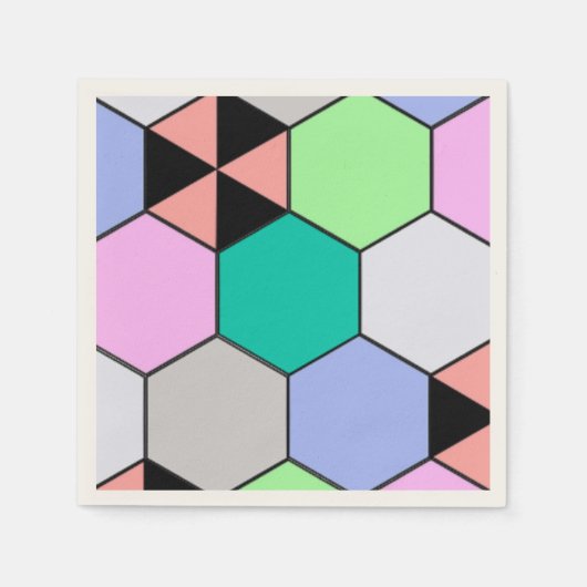 HEXAGON-VORMEN SERVET (Voorkant)