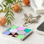 HEXAGON-VORMEN SLEUTELHANGER (Zijkant)