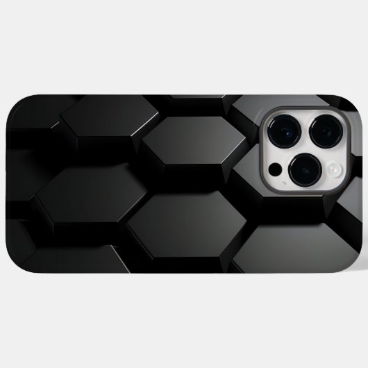 Hexagon Wallpaper Case-Mate iPhone Case (Achterkant (horizontaal))