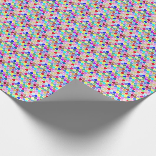 Hexagon wrapppapier cadeaupapier (Hoek)