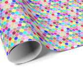 Hexagon wrapppapier cadeaupapier (Rol Hoek)