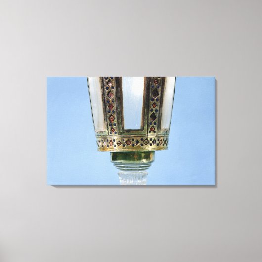 Hexagonal cup canvas afdruk (Voorkant)