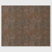 Hexagonal Grate Wrapping Paper, robuust Cadeaupapier (Vlak)