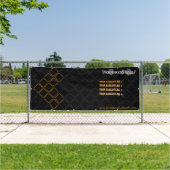 Hexagonale driehoek meetup photobooth achtergrond spandoek (Insitu)