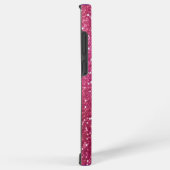 Hexagonale glitter regenbooggradiënt samsung galaxy hoesje (Rechterkant)