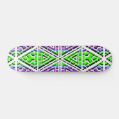 Hexagonale patronen: Skateboard (Horizontaal)