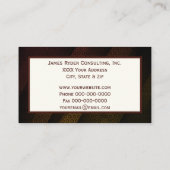 Hexagonale textuur met aangepaste Logo Visitekaartje (Achterkant)