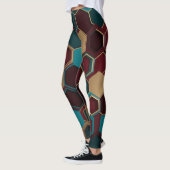 Hexagonpatroon Leggings (Links)