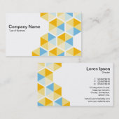 Hexagons 03 visitekaartje (Voorkant / Achterkant)