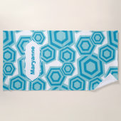 hexagons Beach Towel Strandlaken (Voorkant)