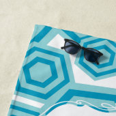 hexagons Beach Towel Strandlaken (In situ)