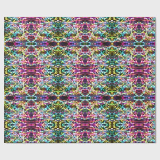 Hexagons Cadeaupapier (Vlak)