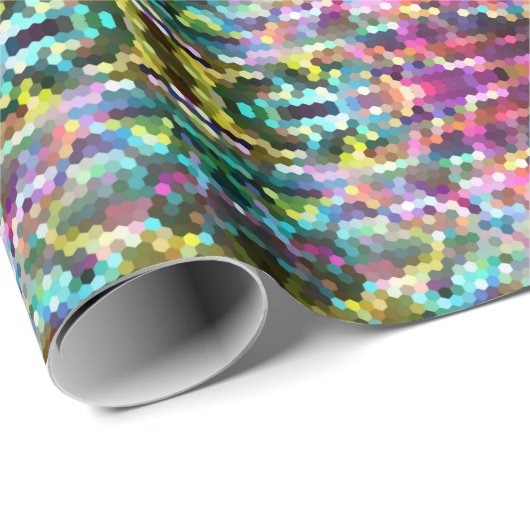 Hexagons Cadeaupapier (Rol Hoek)