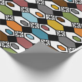 Hexagons en Starbursts Cadeaupapier (Hoek)