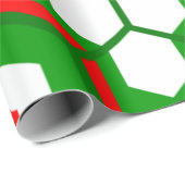 Hexagons Flowers Cadeaupapier (Rol Hoek)