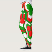 Hexagons Flowers Leggings (Links)