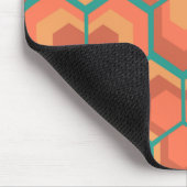 Hexagons Flowers Muismat (Hoek)