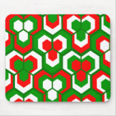 Hexagons Flowers Muismat (Voorkant)