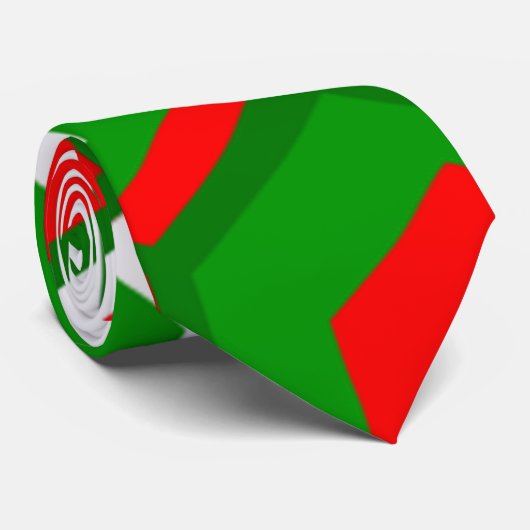 Hexagons Flowers Stropdas (Opgerold)