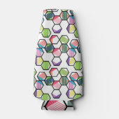 Hexagons met schroefdraad flesjeskoeler (Voorkant)