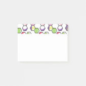 Hexagons met schroefdraad post-it® notes (Voorkant)