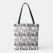Hexagons met schroefdraad tote bag (Achterkant)