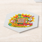 Hexagons zijn de sterkste vorm kartonnen onderzetters (Schuin)