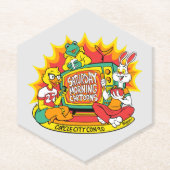 Hexagons zijn de sterkste vorm kartonnen onderzetters (Voorkant)