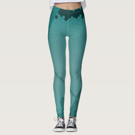 Hexaspullen Patterned Leggings