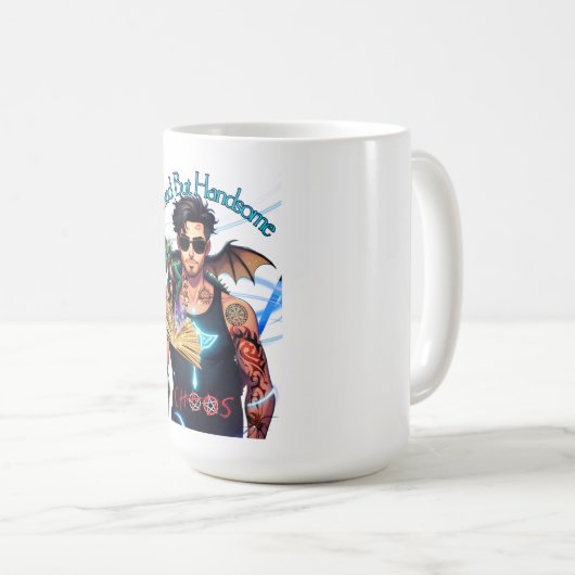 Hexed But Handsome Chaos Koffiemok (Voorkant rechts)