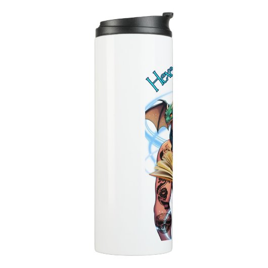 Hexed But Handsome Chaos Thermosbeker (Gedraaid links)