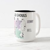 Hexed Hallowen Tweekleurige Koffiemok (Voorkant rechts)