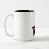 Hexed Hallowen Tweekleurige Koffiemok (Links)