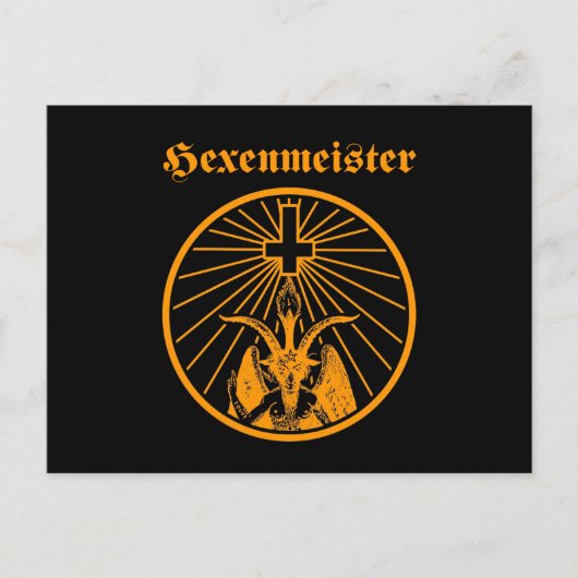 Hexenmeister Briefkaart (Voorkant)
