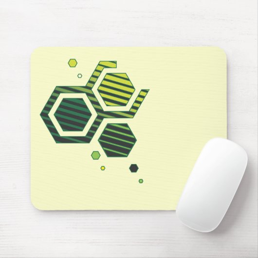 hexometrisch muismat (Met muis)