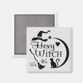 Hexy Witch, heksen Magneet (Voorkant / Achterkant)