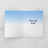Hey 2020, Kus mijn Kont Grappig Nieuwjaar Kaart (Binnen)
