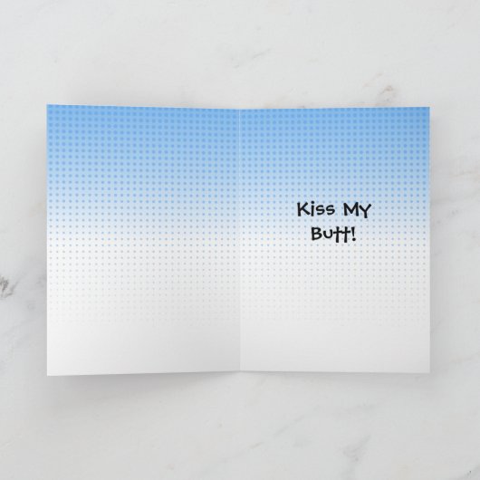 Hey 2020, Kus mijn Kont Grappig Nieuwjaar Kaart (Binnen)
