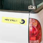 Hey, allemaal! South Carolina Palmetto-Bumperstick Bumpersticker (Op Truck)