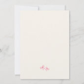 Hey Babe Galentines Party Wine Cake Kaart (Achterkant)